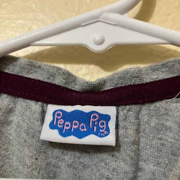 Tu Kids Peppa Pig Girls Long Sleeve Lined Tulle Skirt Dress Size 1.5-2 Years - Picture 5 of 7